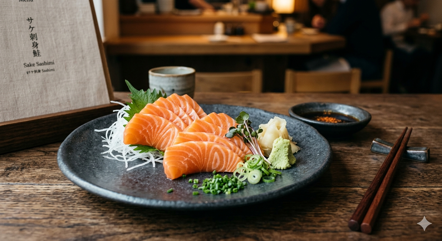 Lachs Sashimi (10 stk.)